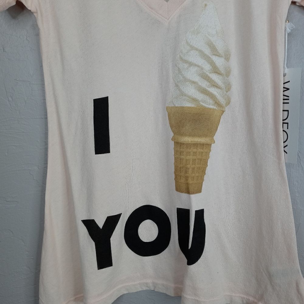 Wildfox "I ice cream cone you" short sleeve tee - Picture 4 of 6